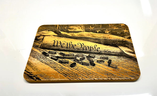 We the people cutting board